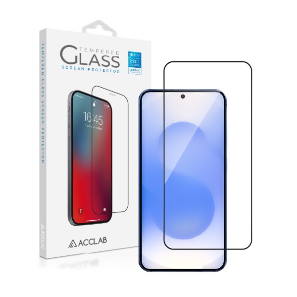 Фото - Защитное стекло для смартфона ACCLAB 9H for Samsung Galaxy S26 Black (1283126633904)